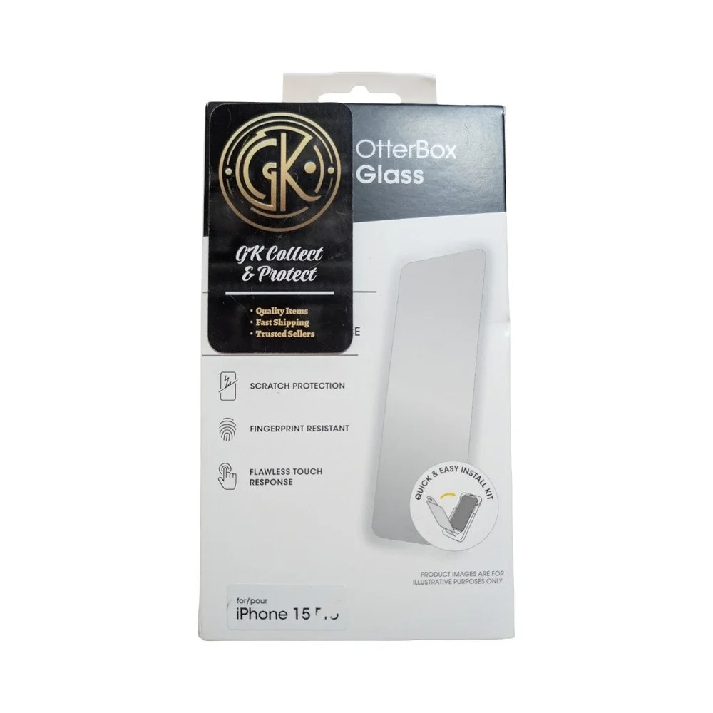 Mm6-N Otterbox Glass Clear Screen Protector‎ for Apple iPhone 15 Pro